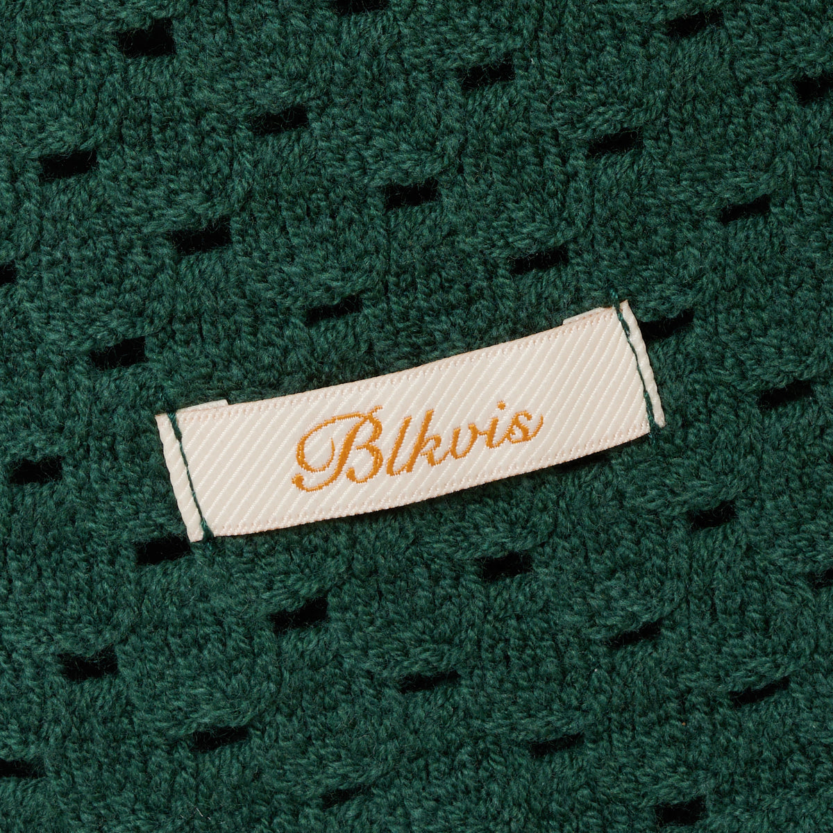 CROCHET SHIRT - HUNTER GREEN