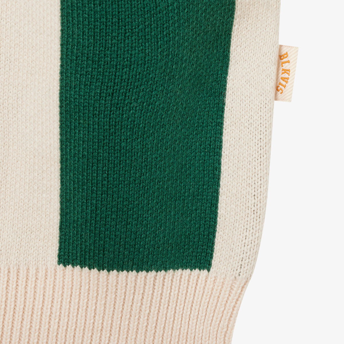 STRIPED CARDIGAN - HUNTER GREEN