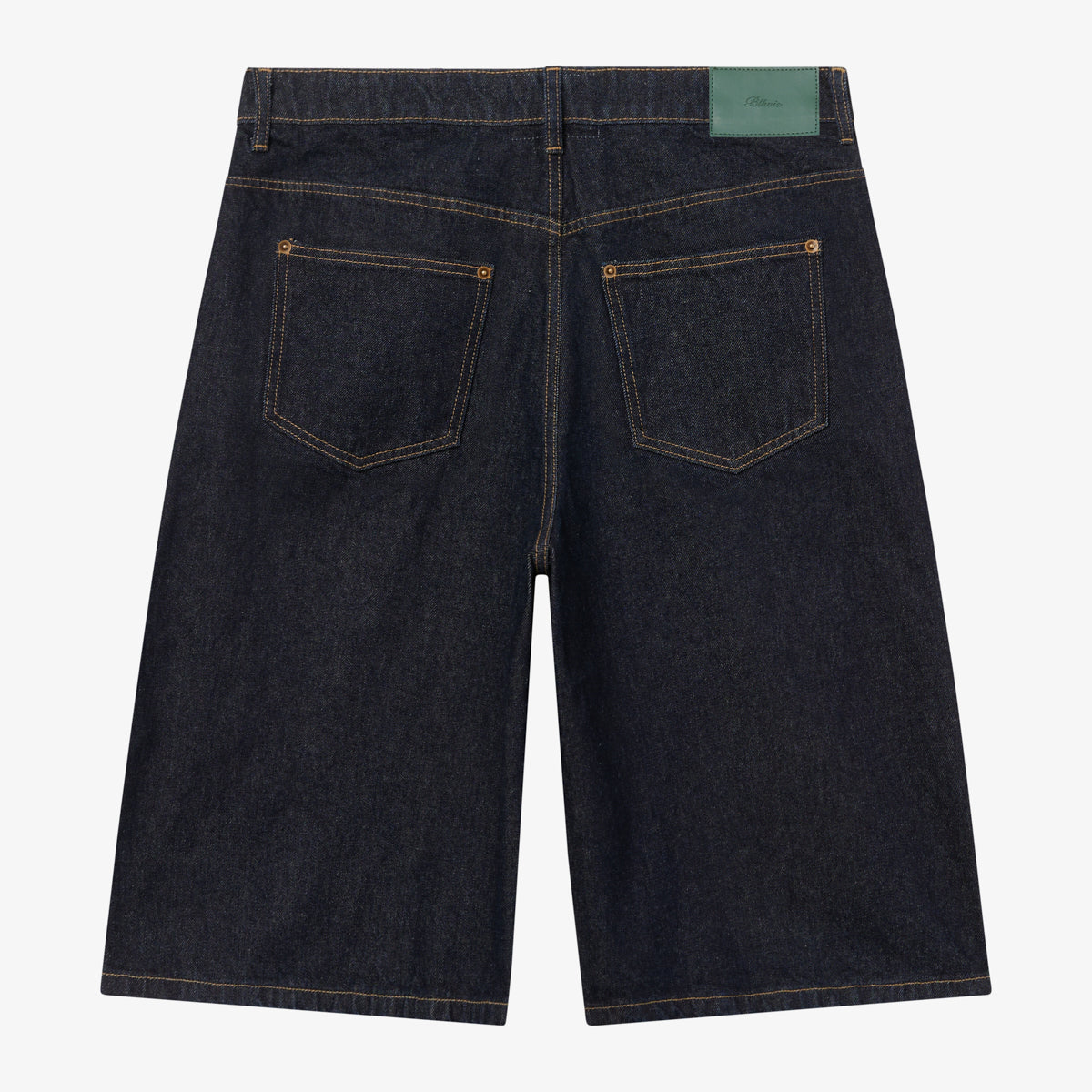 SCRIPT DENIM SHORTS - RAW