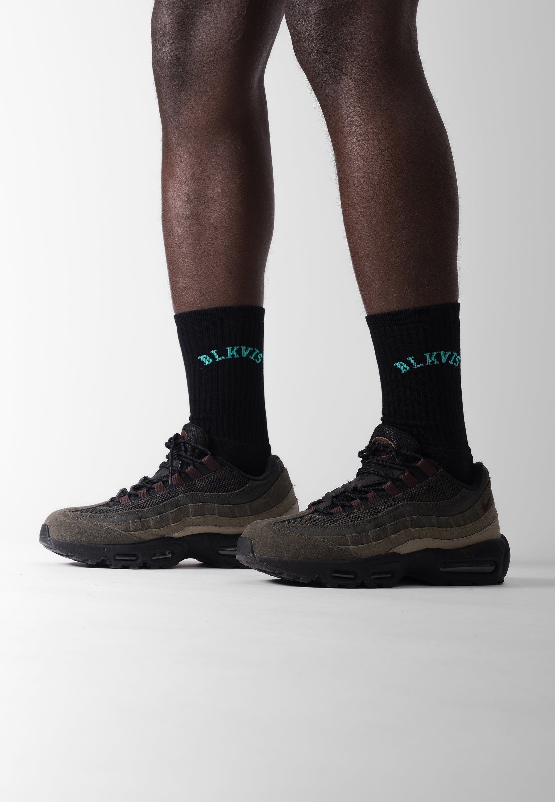 LOGO SOCKS - BLACK