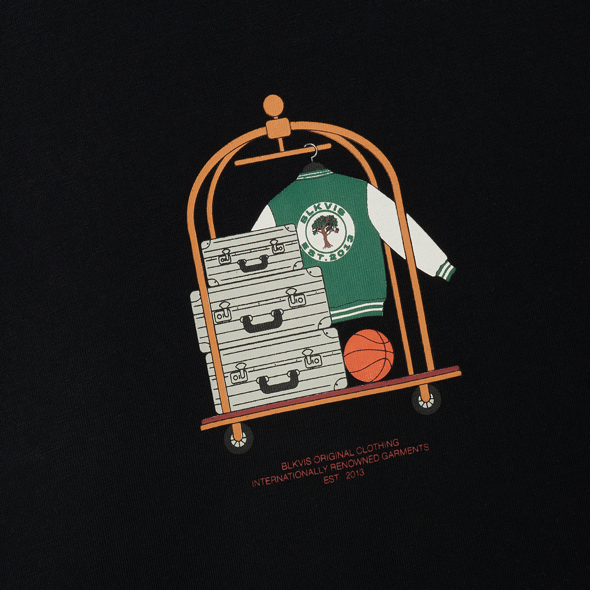 TROLLEY TEE - BLACK