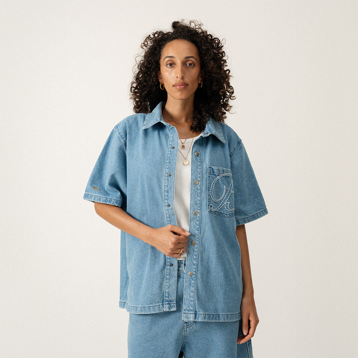 DENIM SHIRT - BLUE