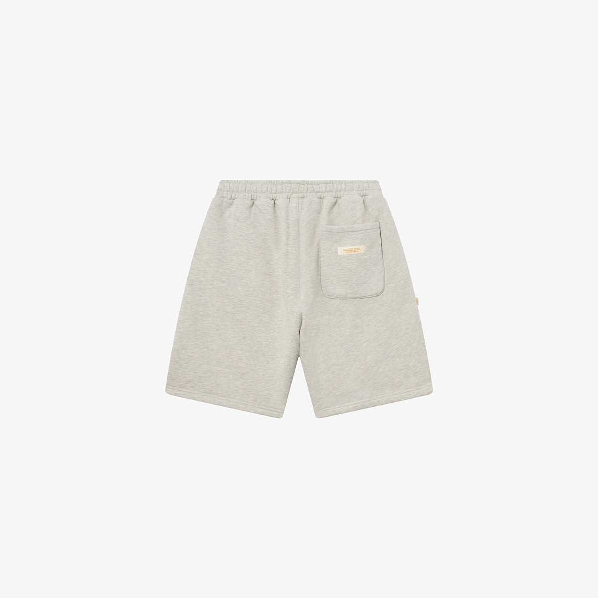 SCRIPT LOGO SWEATSHORTS - HEATHER GREY