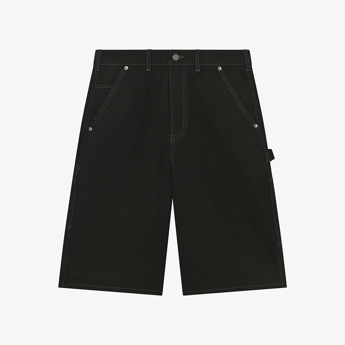 DENIM SHORTS - BLACK