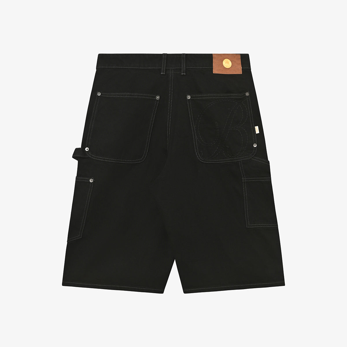 DENIM SHORTS - BLACK