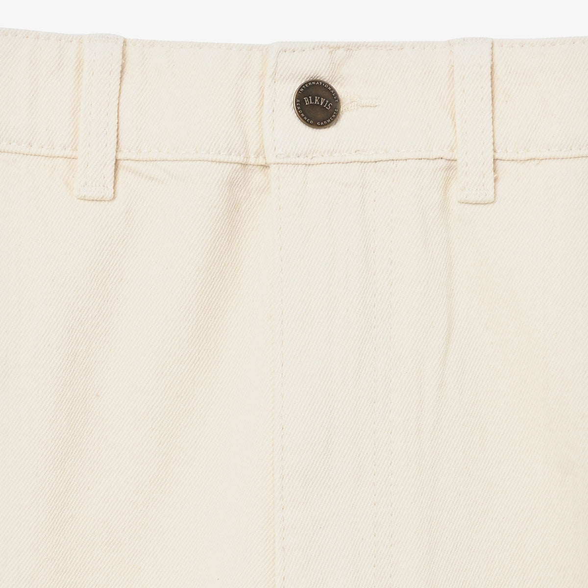 DENIM SHORTS - ANTIQUE WHITE