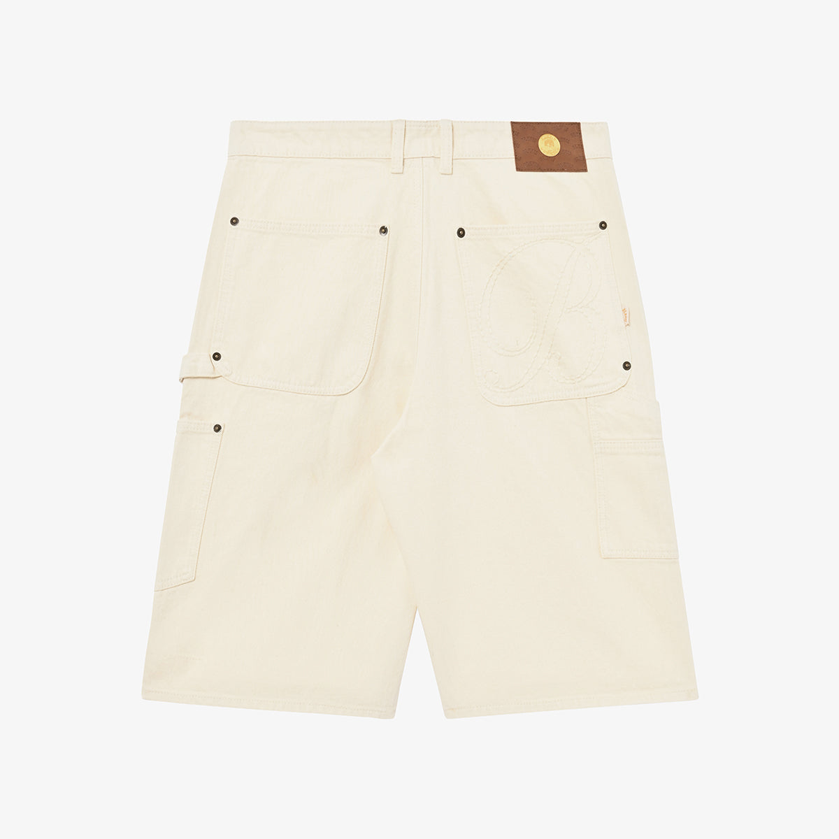 DENIM SHORTS - ANTIQUE WHITE