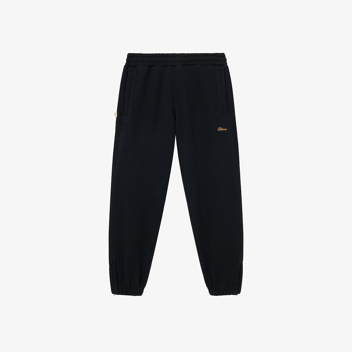 SCRIPT LOGO SWEATPANTS - BLACK