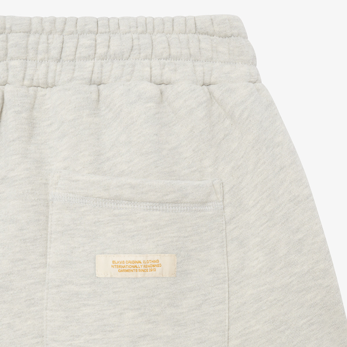 SCRIPT LOGO SWEATPANTS - HEATHER GREY