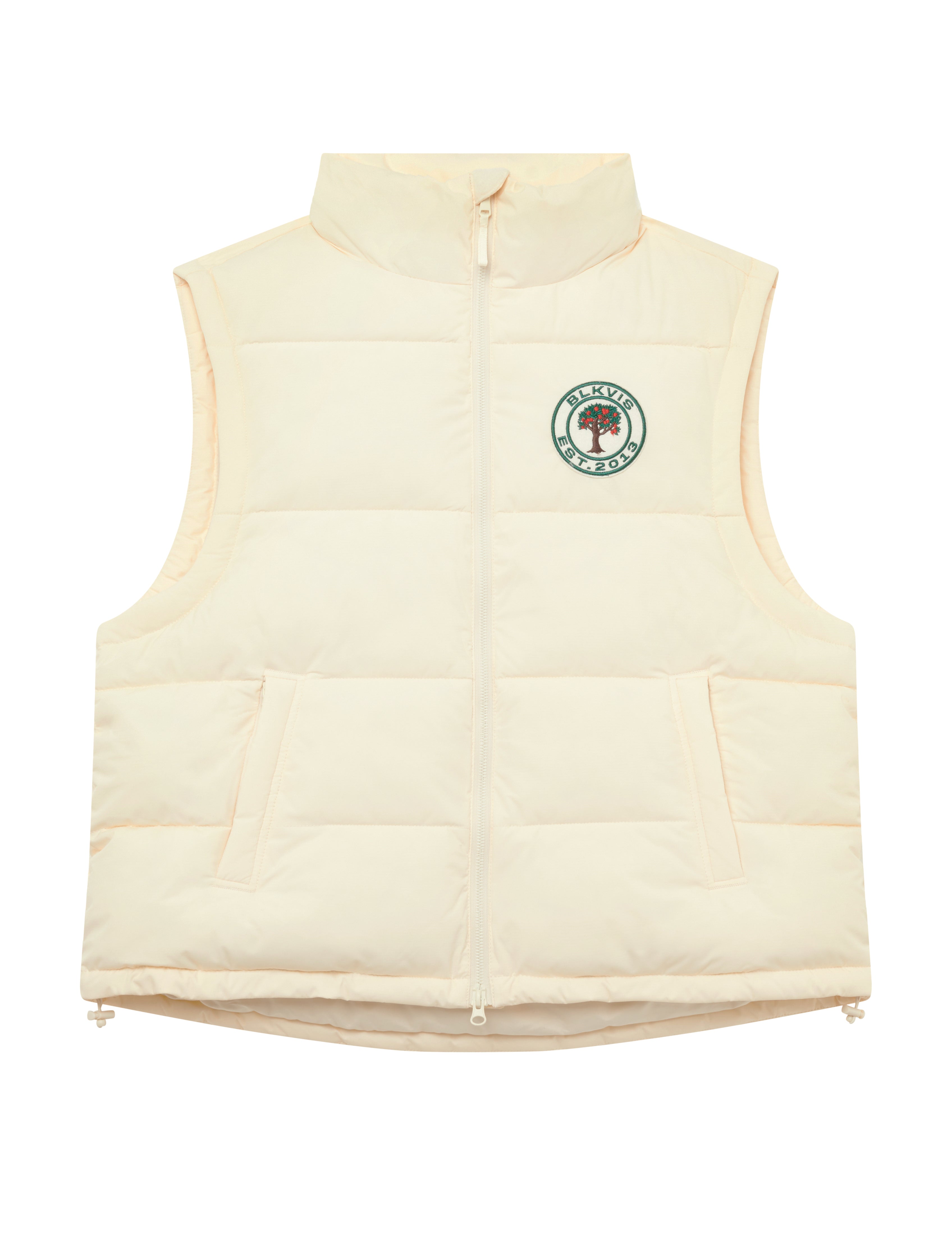 BLKVIS PADDED VEST - ANTIQUE WHITE