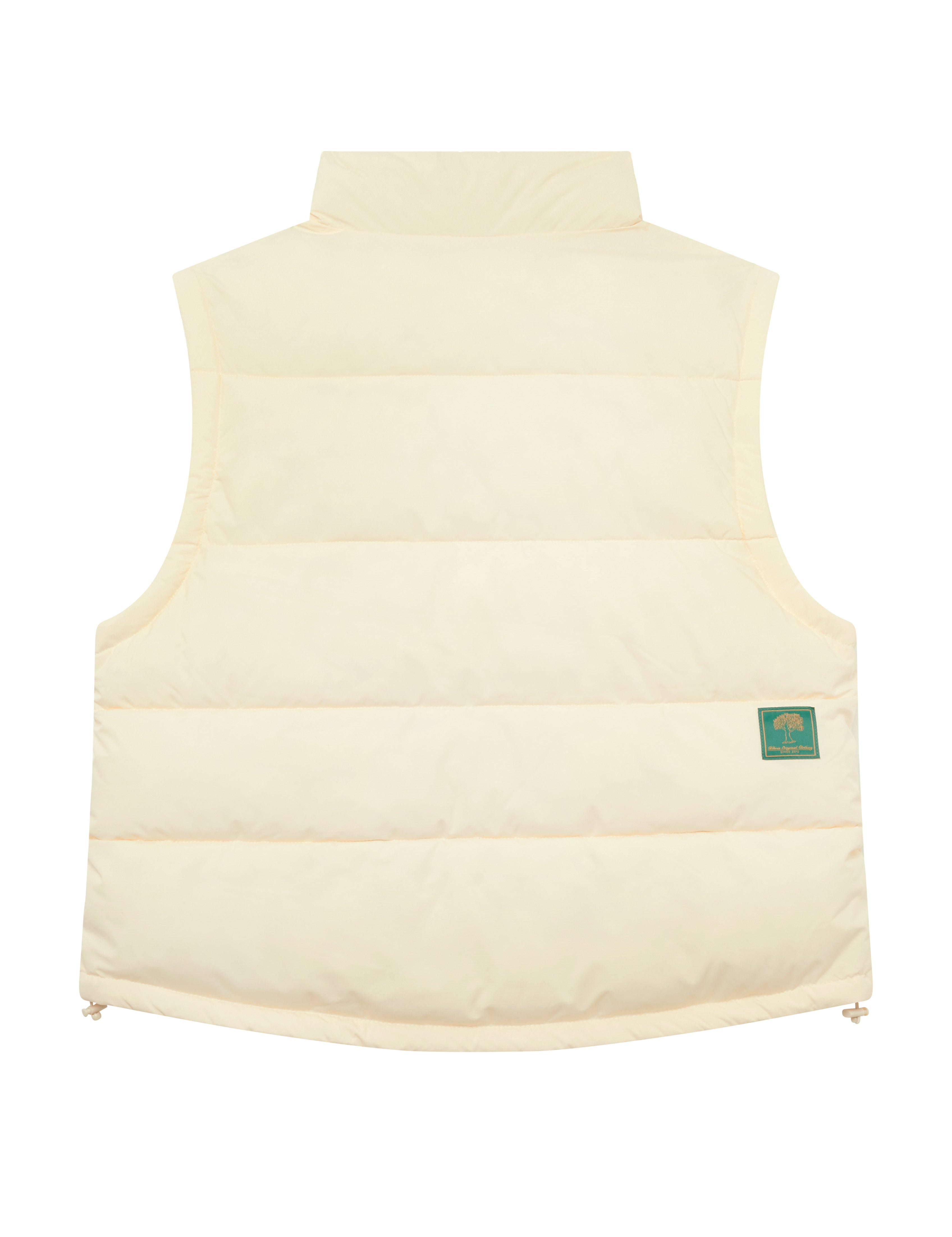 BLKVIS PADDED VEST - ANTIQUE WHITE