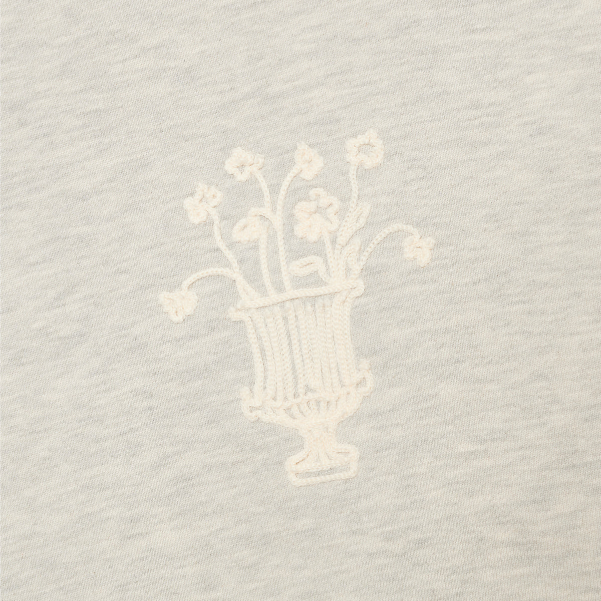 BLKVIS VASO CREWNECK - LIGHT GREY HEATHER