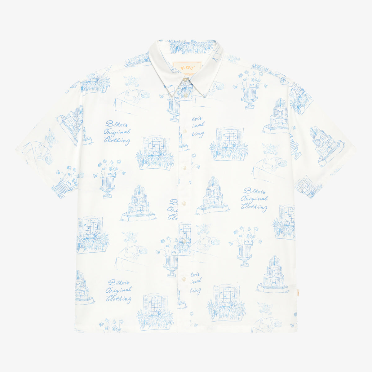 BLKVIS SQUISITO SHORT SLEEVE - WHITE