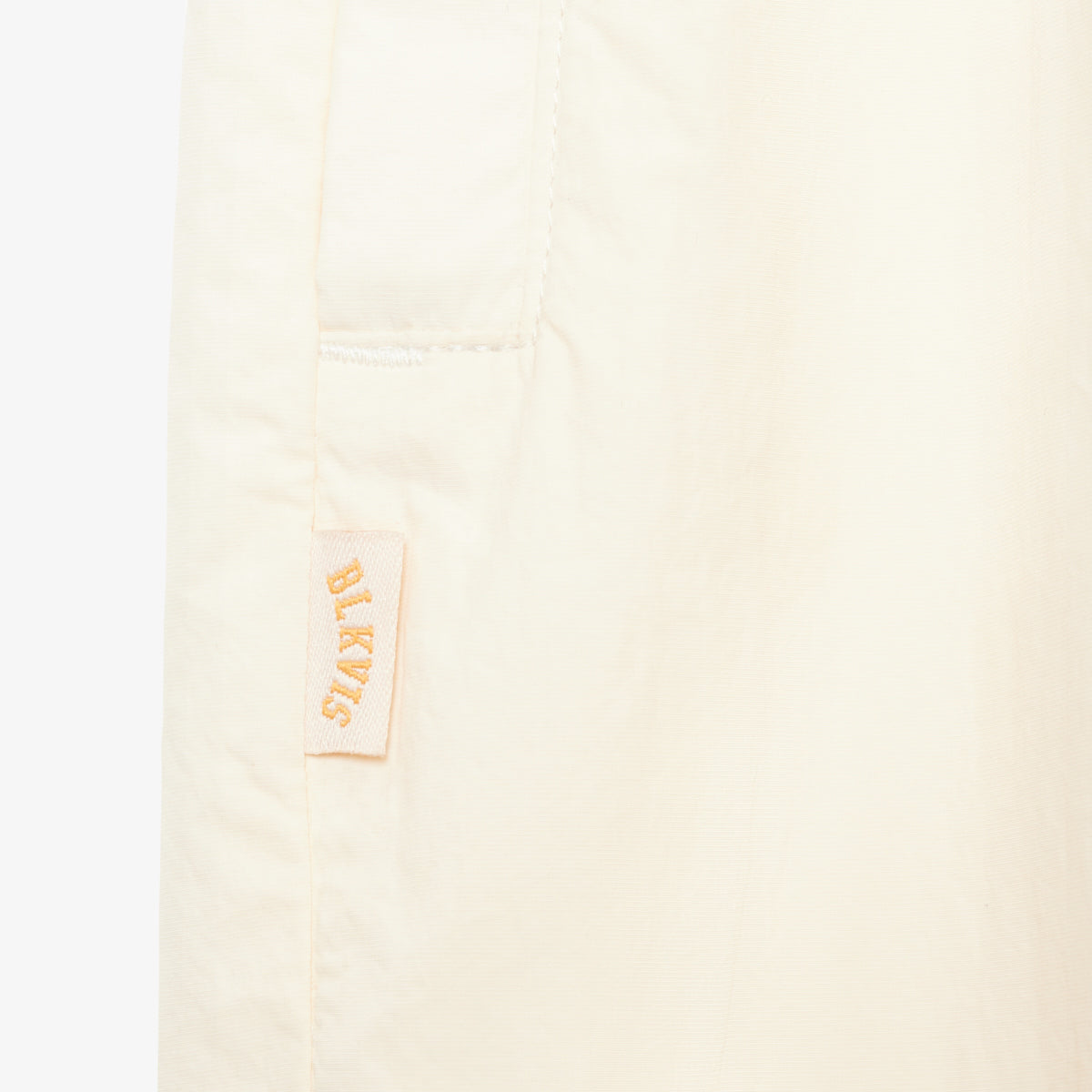 BLKVIS LOGO TRACK SHORTS - ANTIQUE WHITE