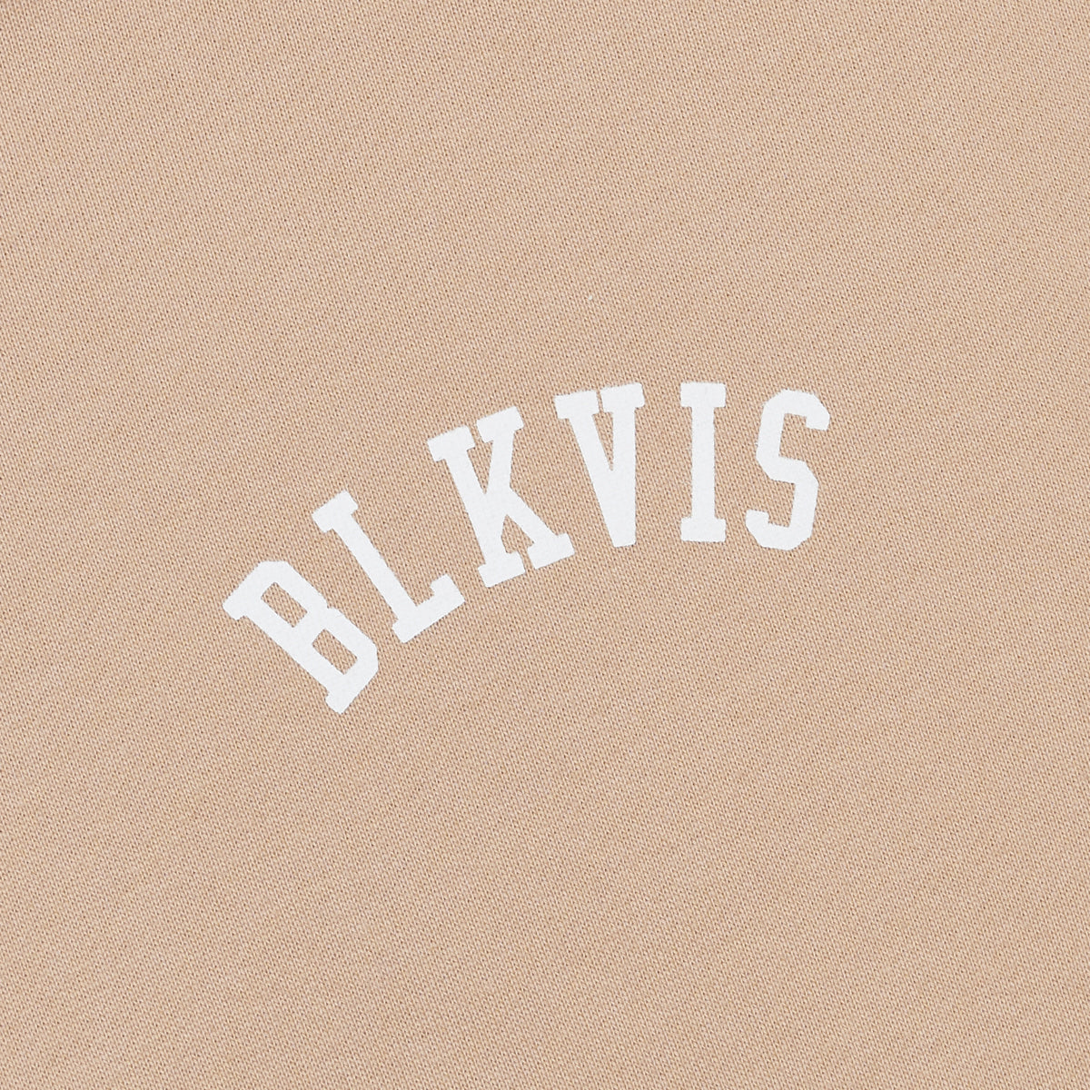 BLKVIS LOGO HOODY - HUMUS