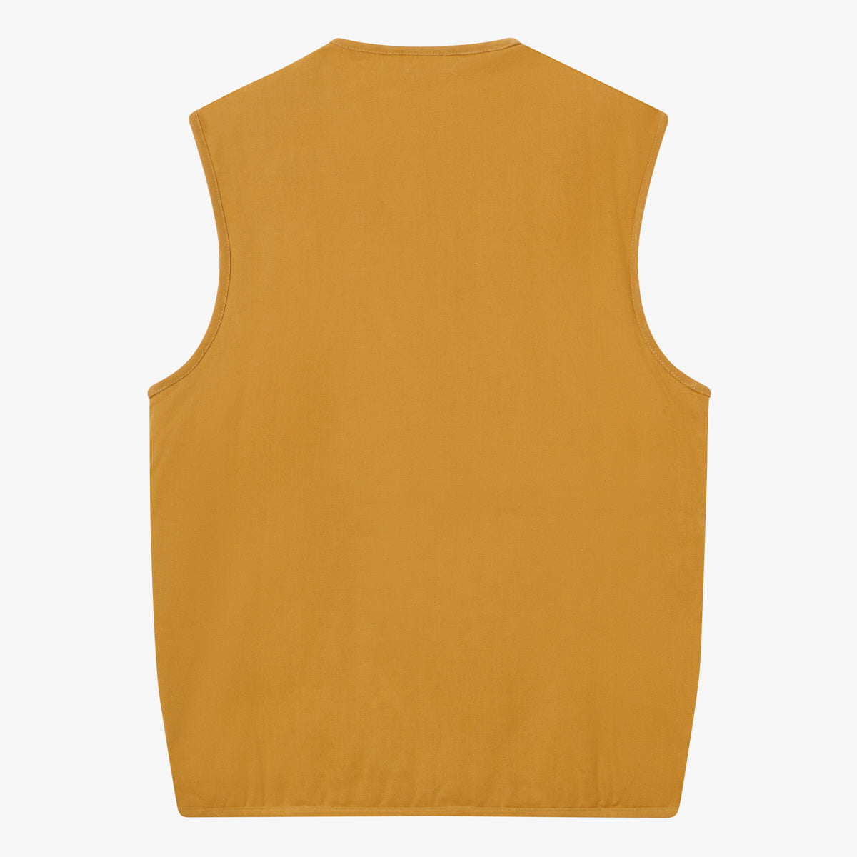 BLKVIS WAXED CANVAS VEST - TAPENADE