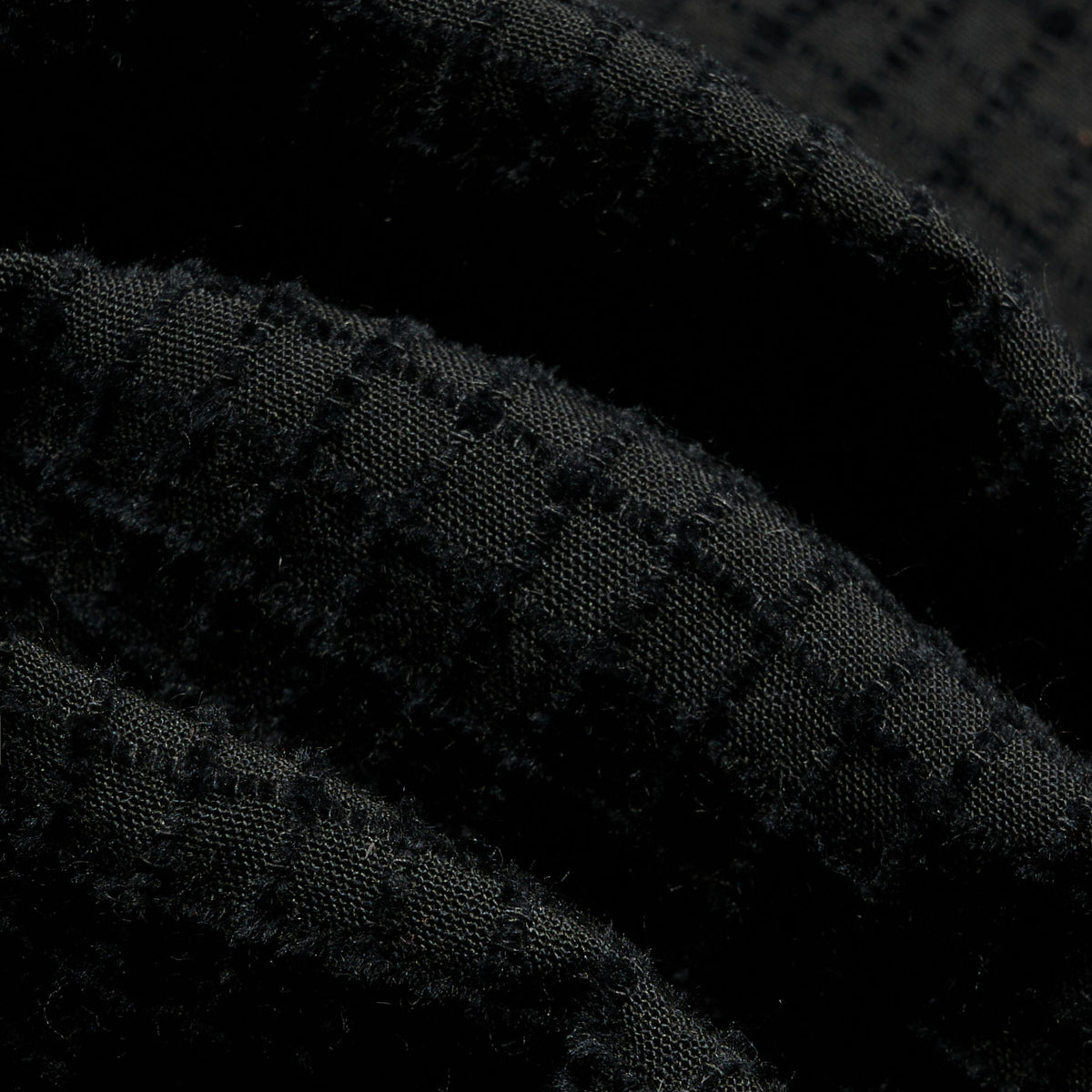 BLKVIS CHECKED CHENILLE JACKET - BLACK