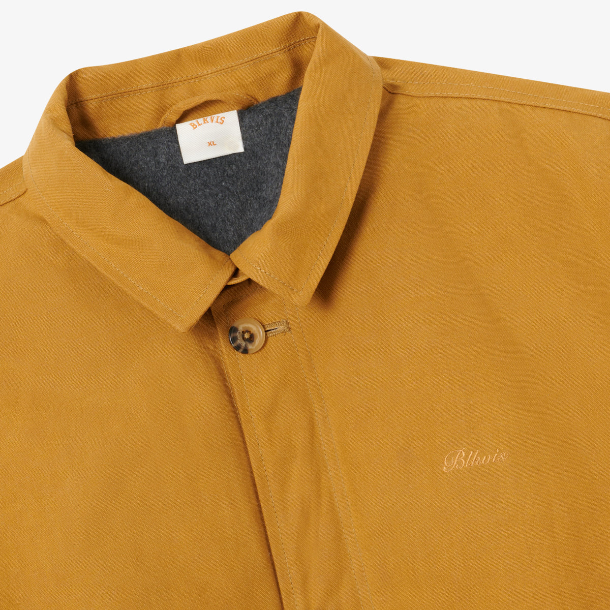 BLKVIS WAXED CANVAS JACKET - TAPENADE