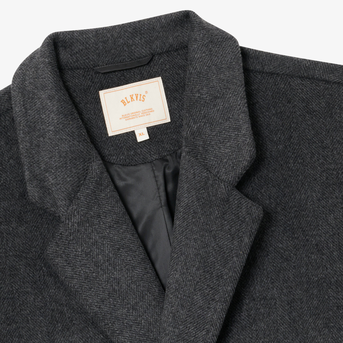 BLKVIS OVERSIZED COAT - BLACK