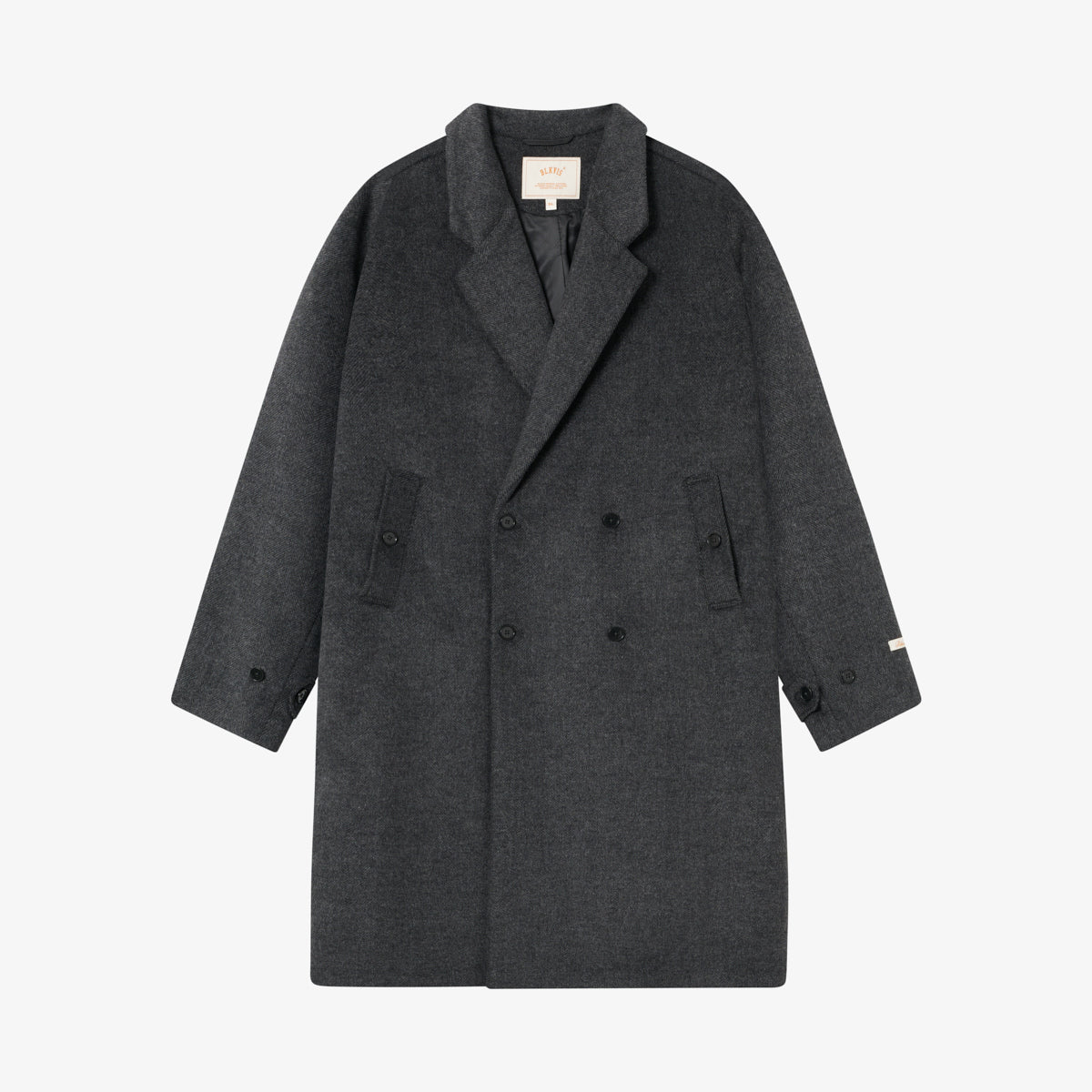BLKVIS OVERSIZED COAT - BLACK