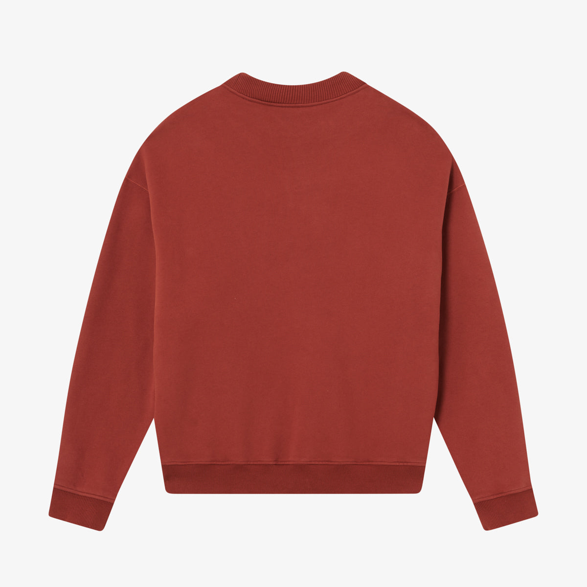 BLKVIS LOGO CREWNECK - MADDER BROWN