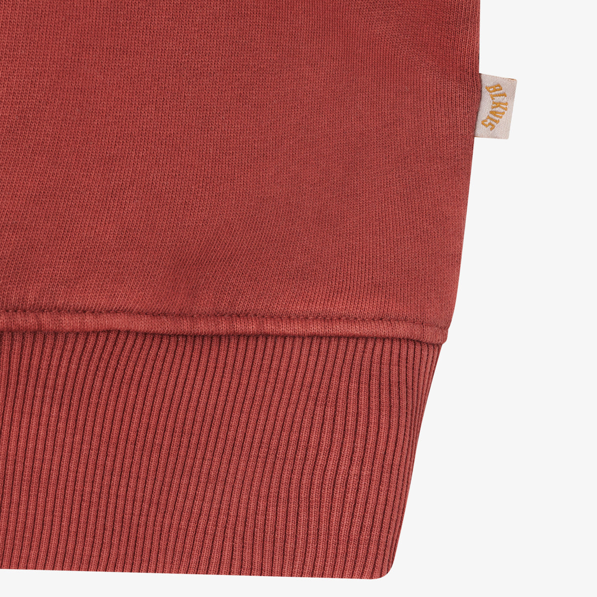 BLKVIS SOURCE GMT DYE CREWNECK - MADDER BROWN