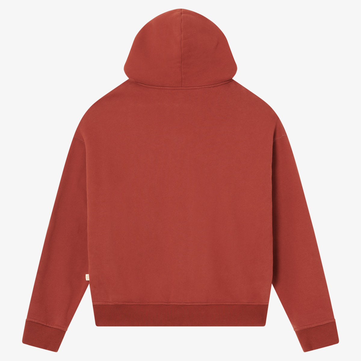 BLKVIS SCRIPT ZIP HOODY - MADDER BROWN