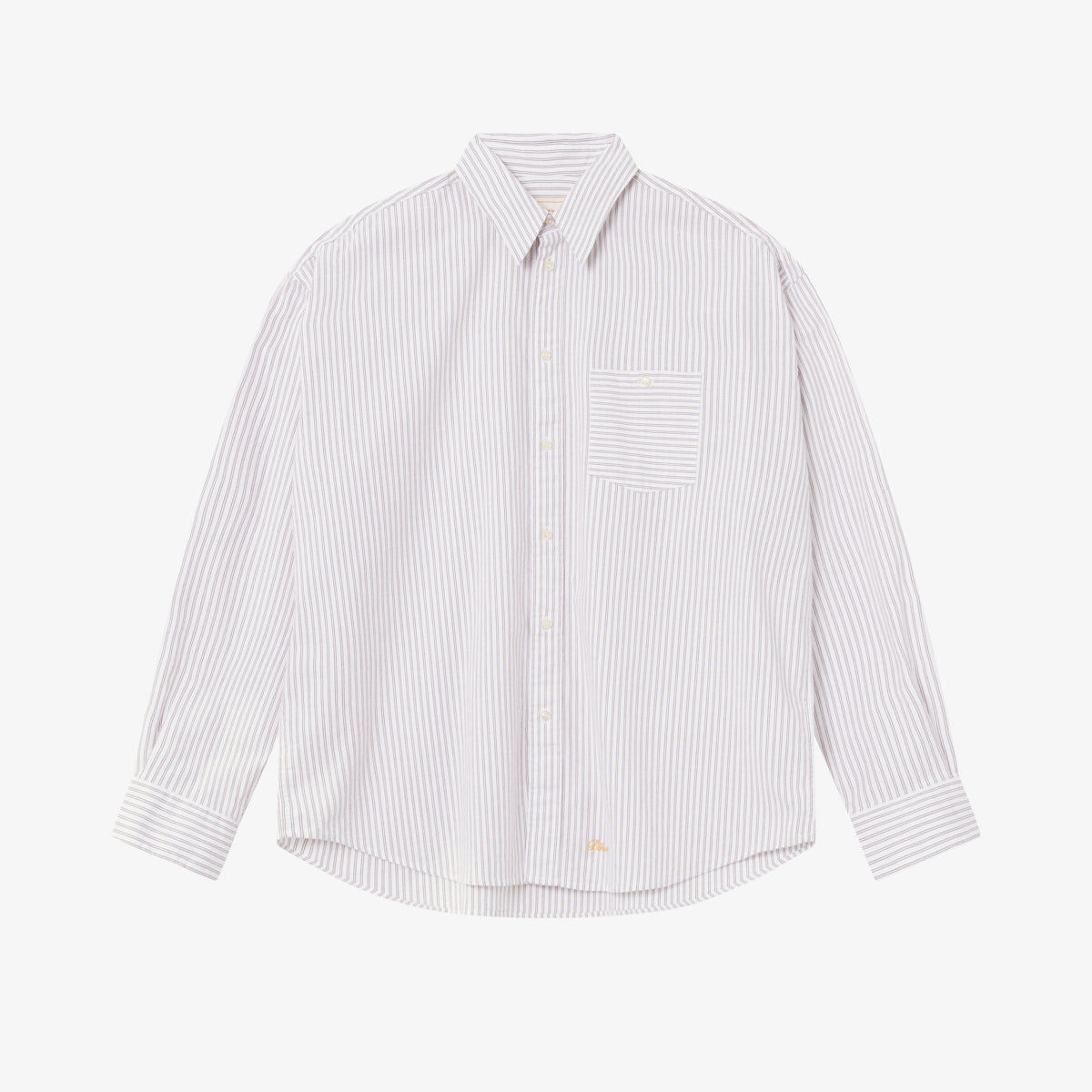 BLKVIS SCRIPT SHIRT - WHITE