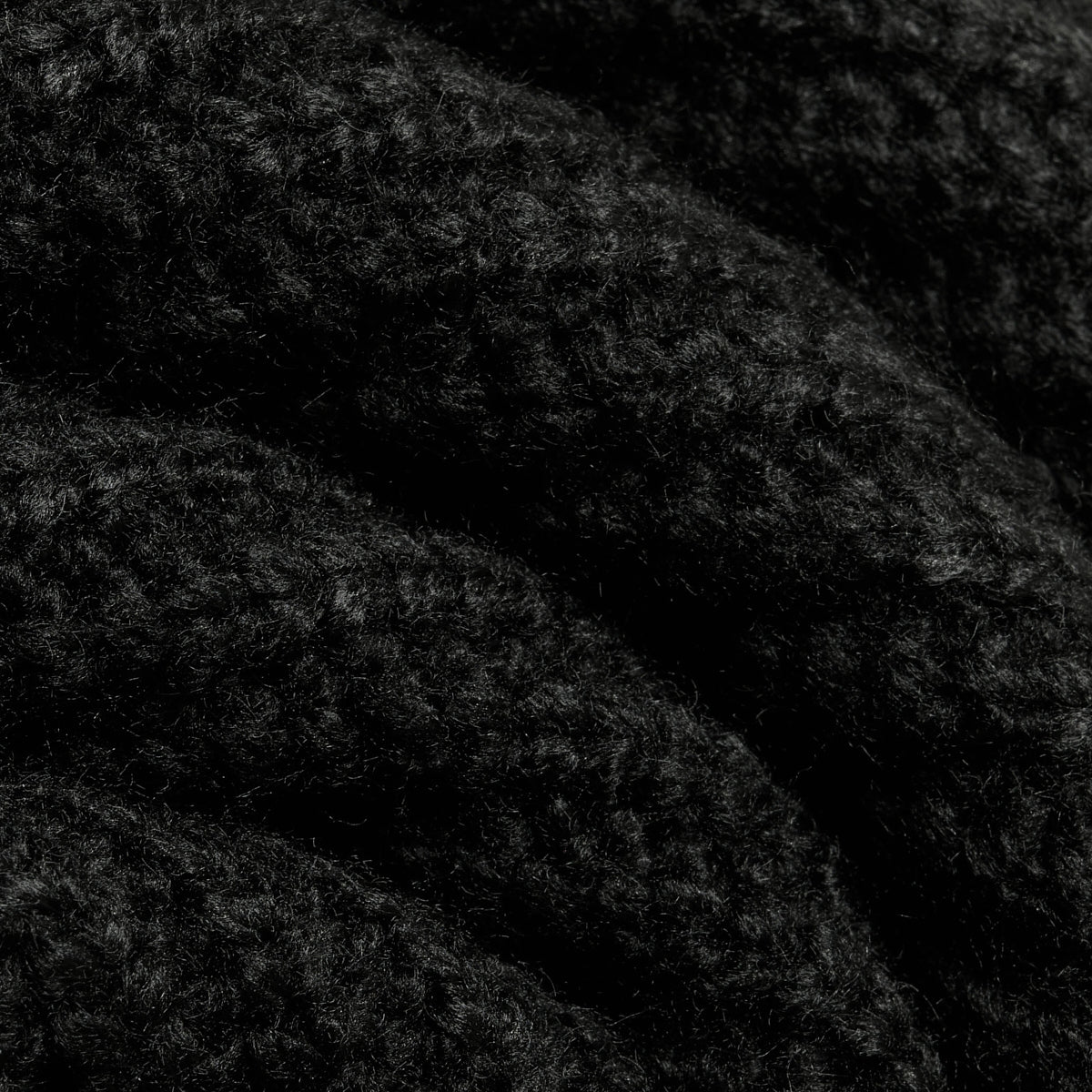 BLKVIS COZY KNIT SWEATER - BLACK