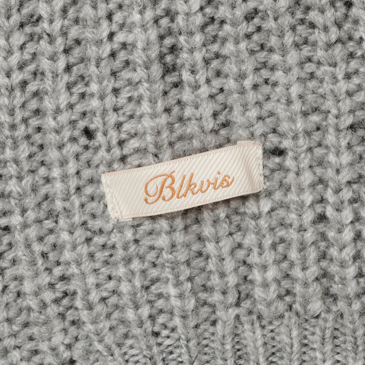 BLKVIS COZY KNIT SWEATER - MID GREY HEATHER