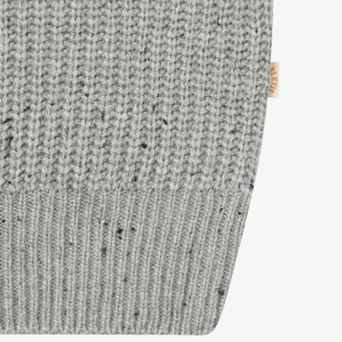 BLKVIS COZY KNIT SWEATER - MID GREY HEATHER