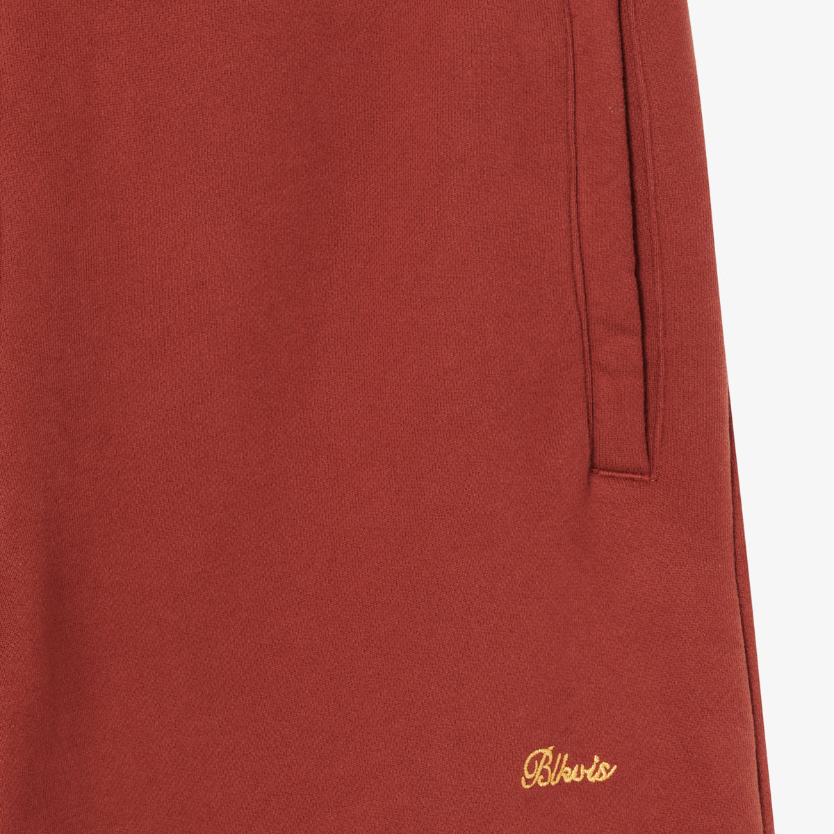BLKVIS SCRIPT SWEATPANTS - MADDER BROWN