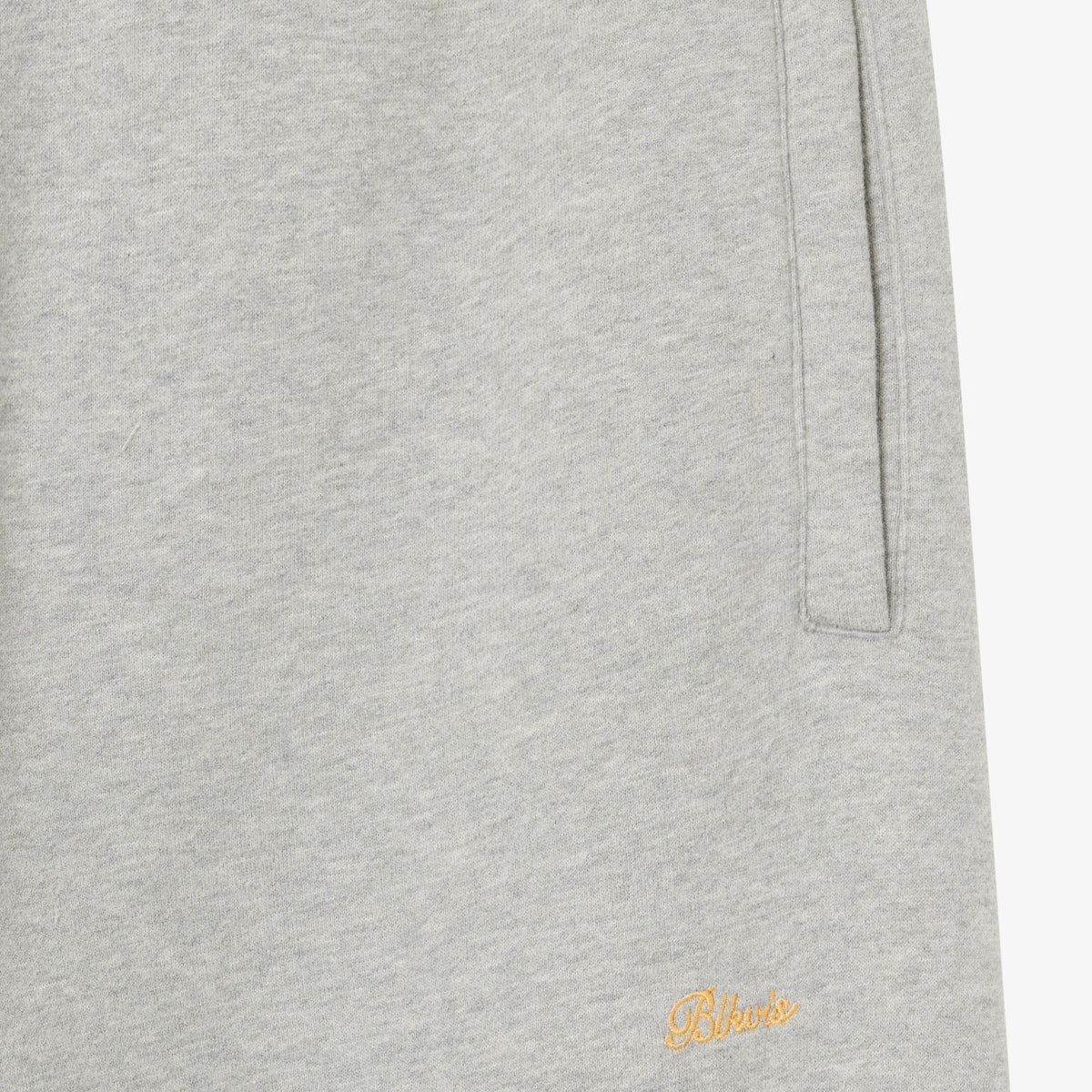 BLKVIS SCRIPT SWEATPANTS - MID GREY HEATHER