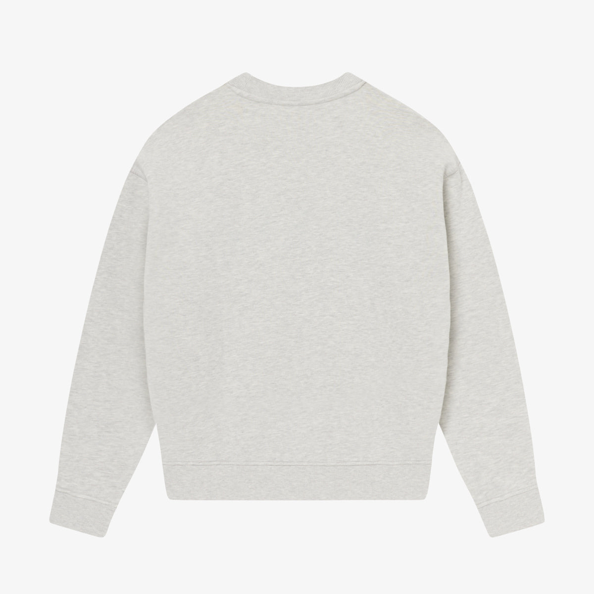 LOGO CREWNECK - LIGHT GREY HEATHER