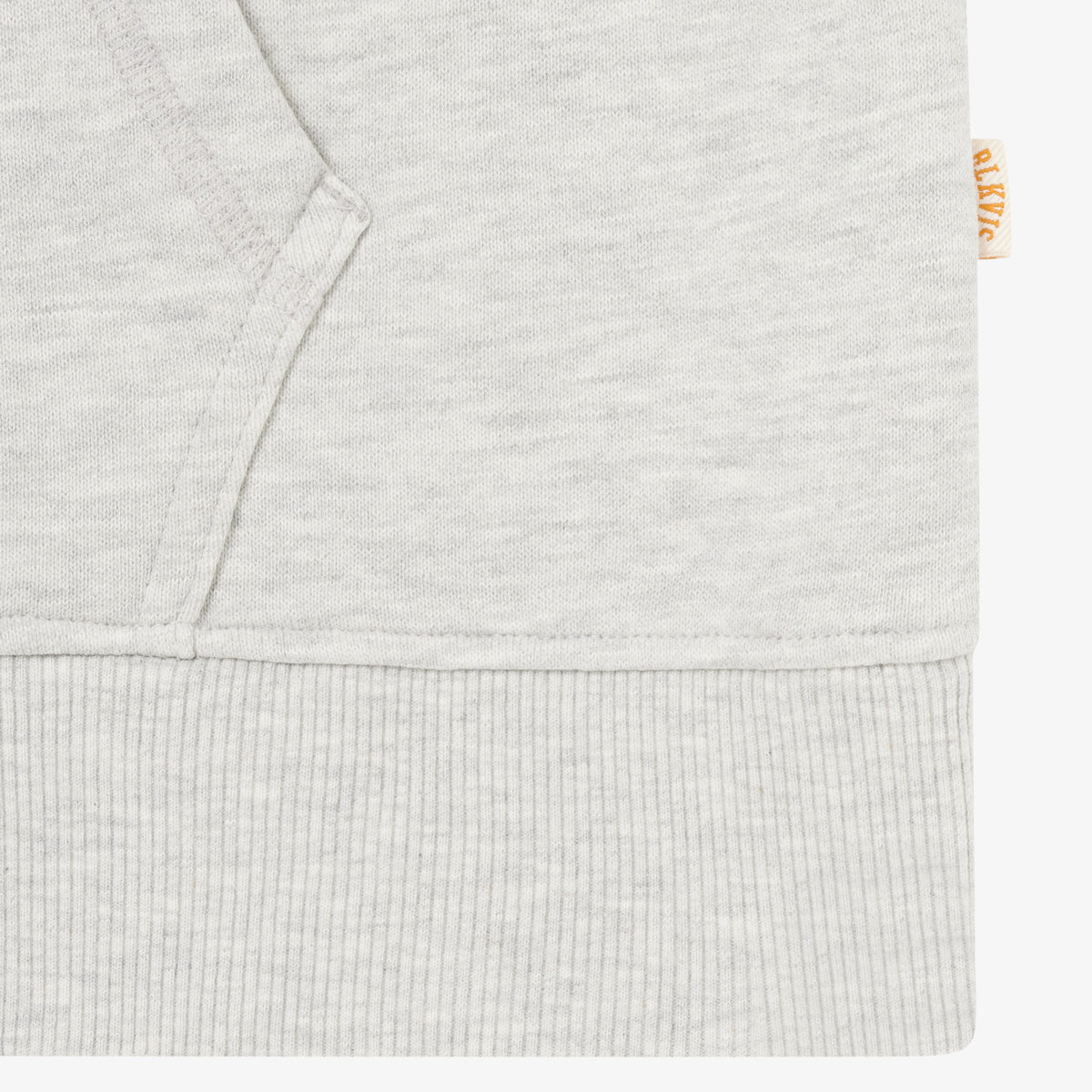 LOGO HOODY - LIGHT GREY HEATHER