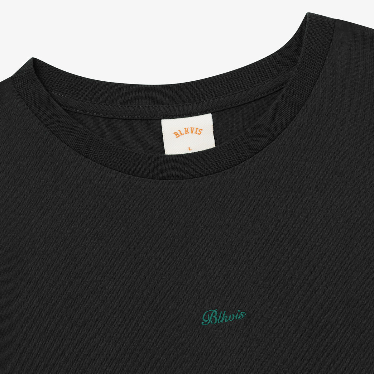 SCRIPT TEE - BLACK