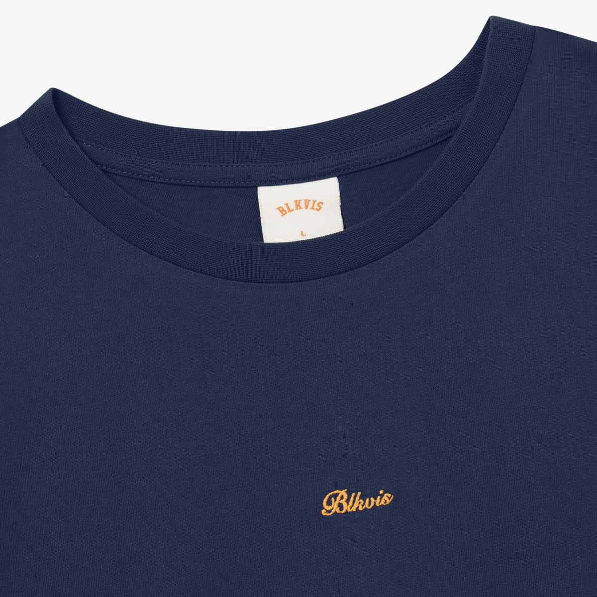 SCRIPT TEE - PEACOAT