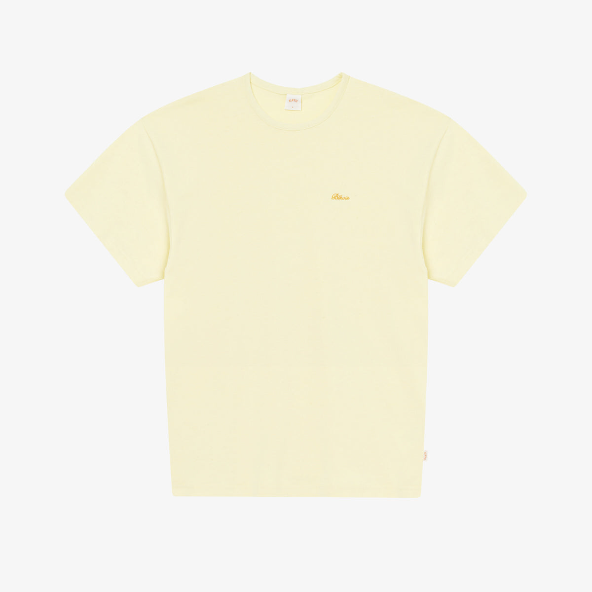 LINEN SCRIPT TEE - FLAN