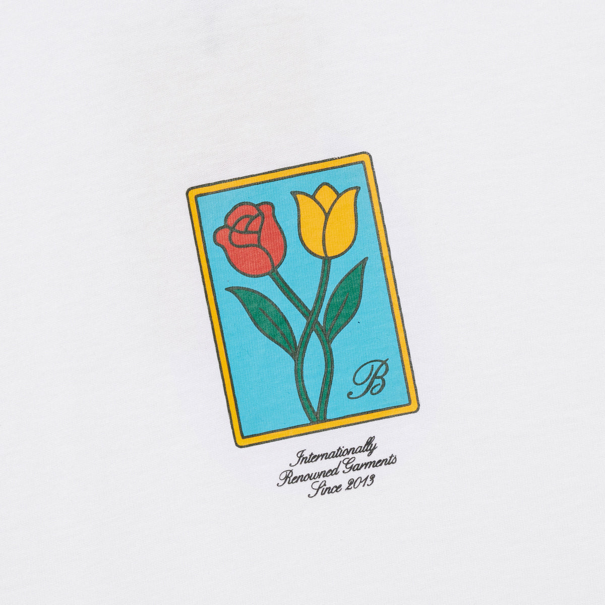 FLOWER TEE - WHITE