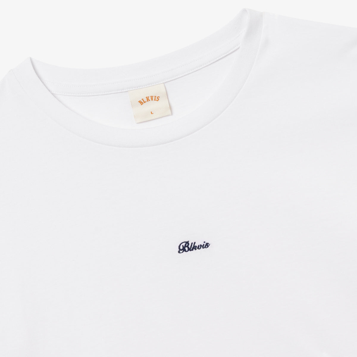 SCRIPT TEE - WHITE