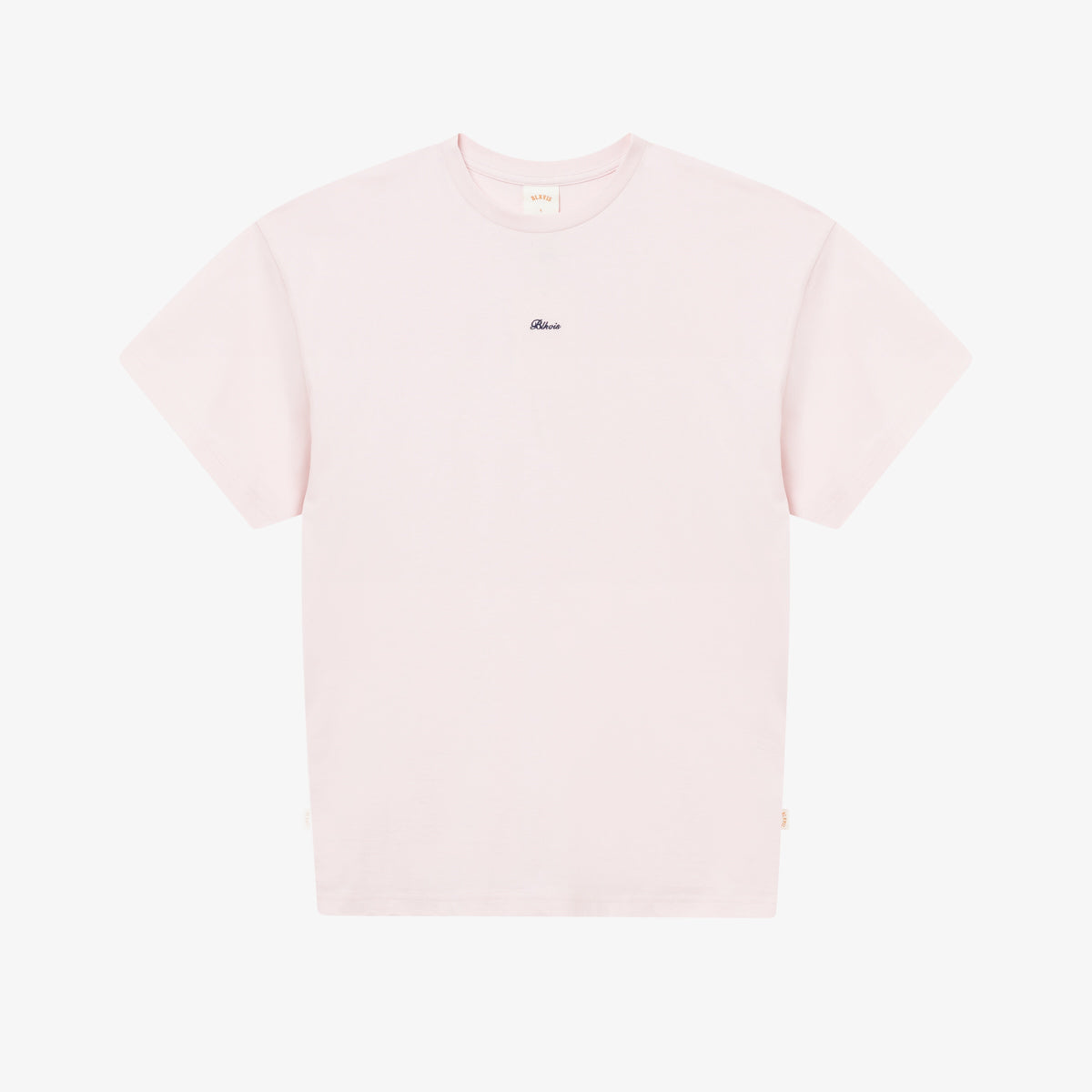 SCRIPT TEE - CRADLE PINK