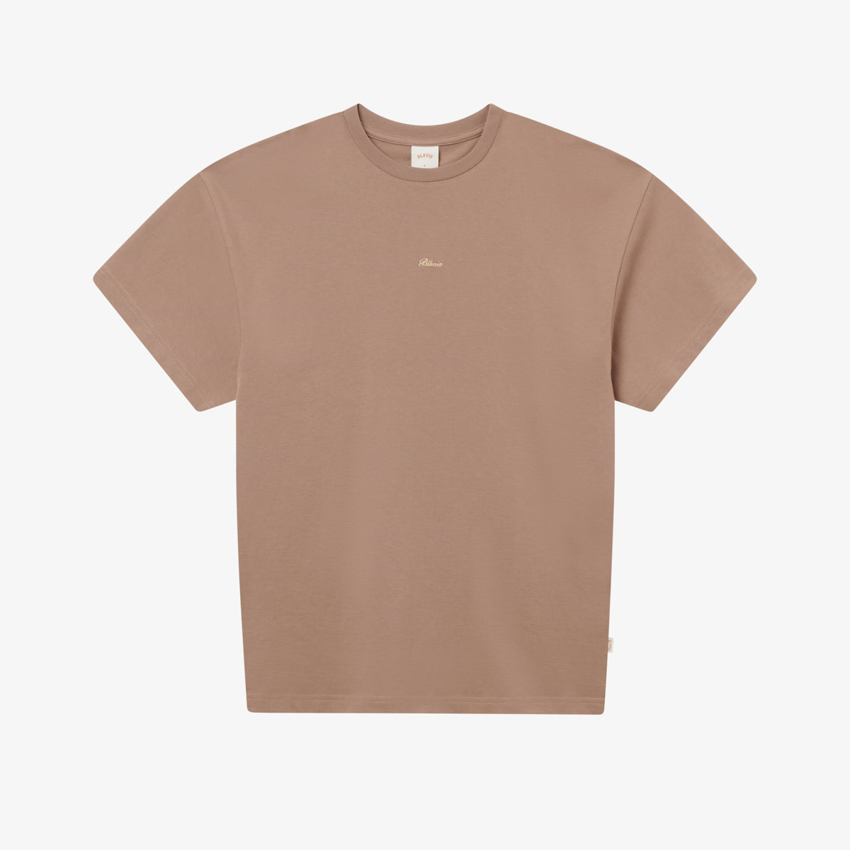 SCRIPT TEE - GINGER SNAP