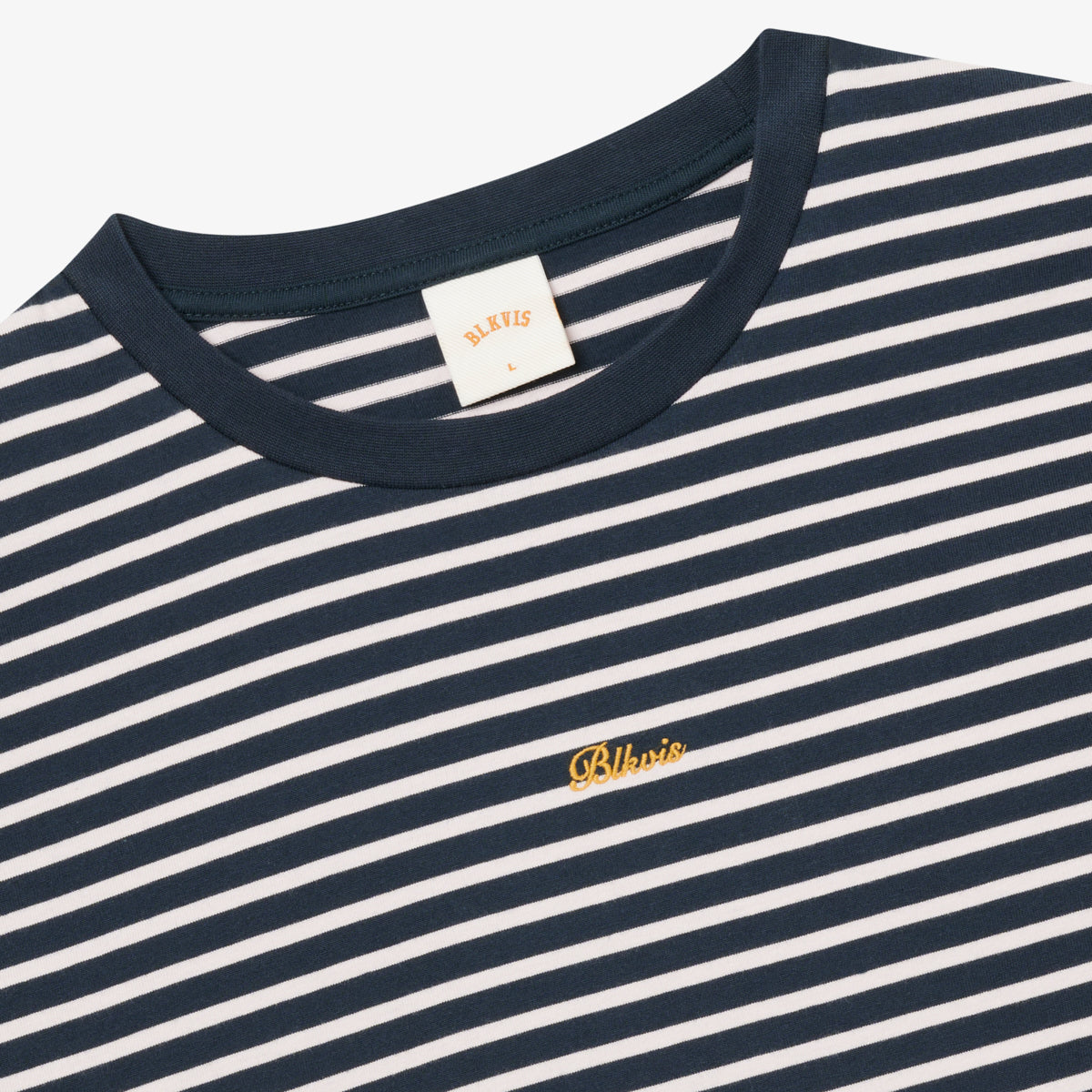 STRIPED TEE - BLUEBERRY
