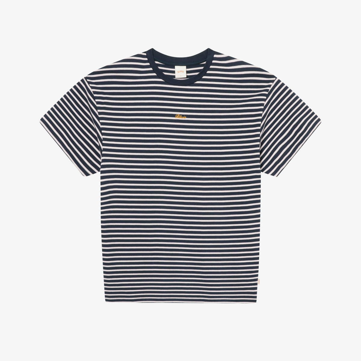 STRIPED TEE - BLUEBERRY