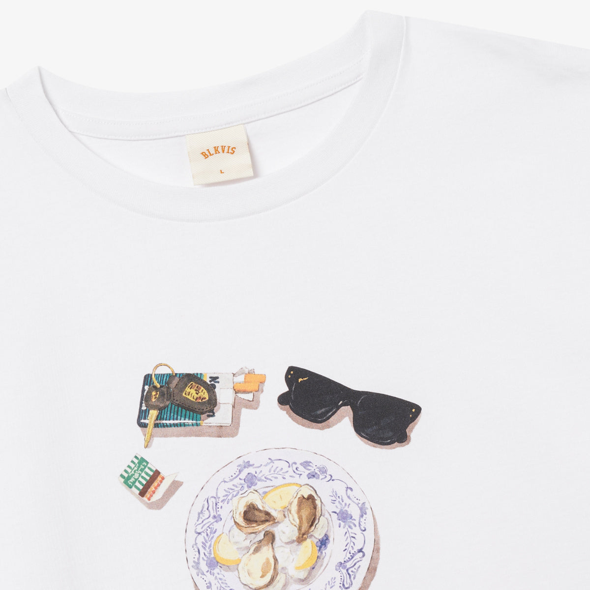 OYSTER TEE - WHITE