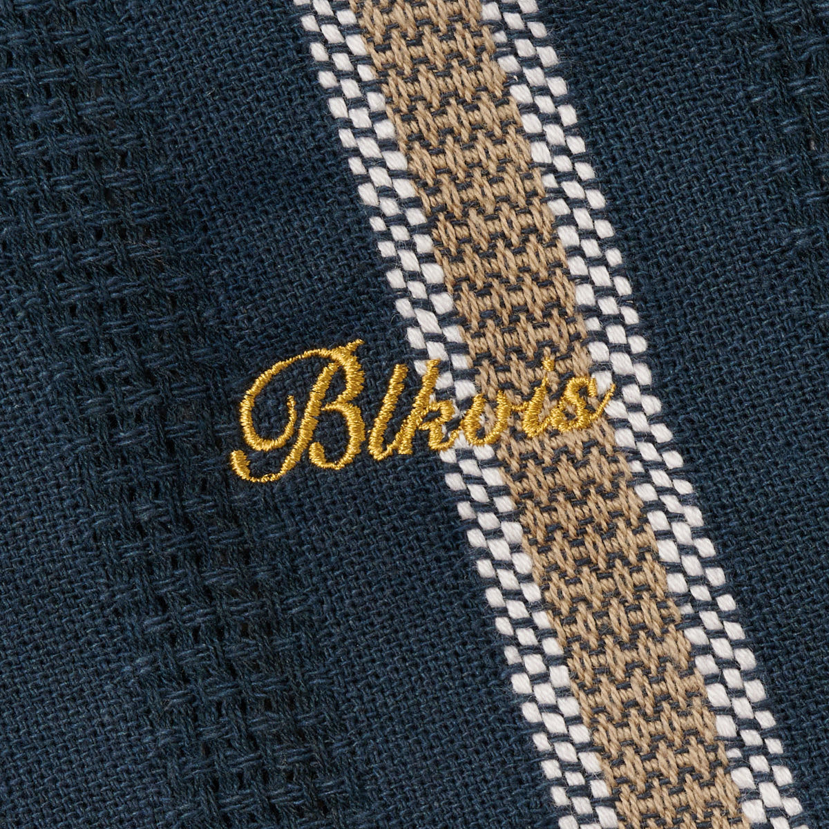 STRUCTURED JAQUARD SHIRT - BLUEBERRY