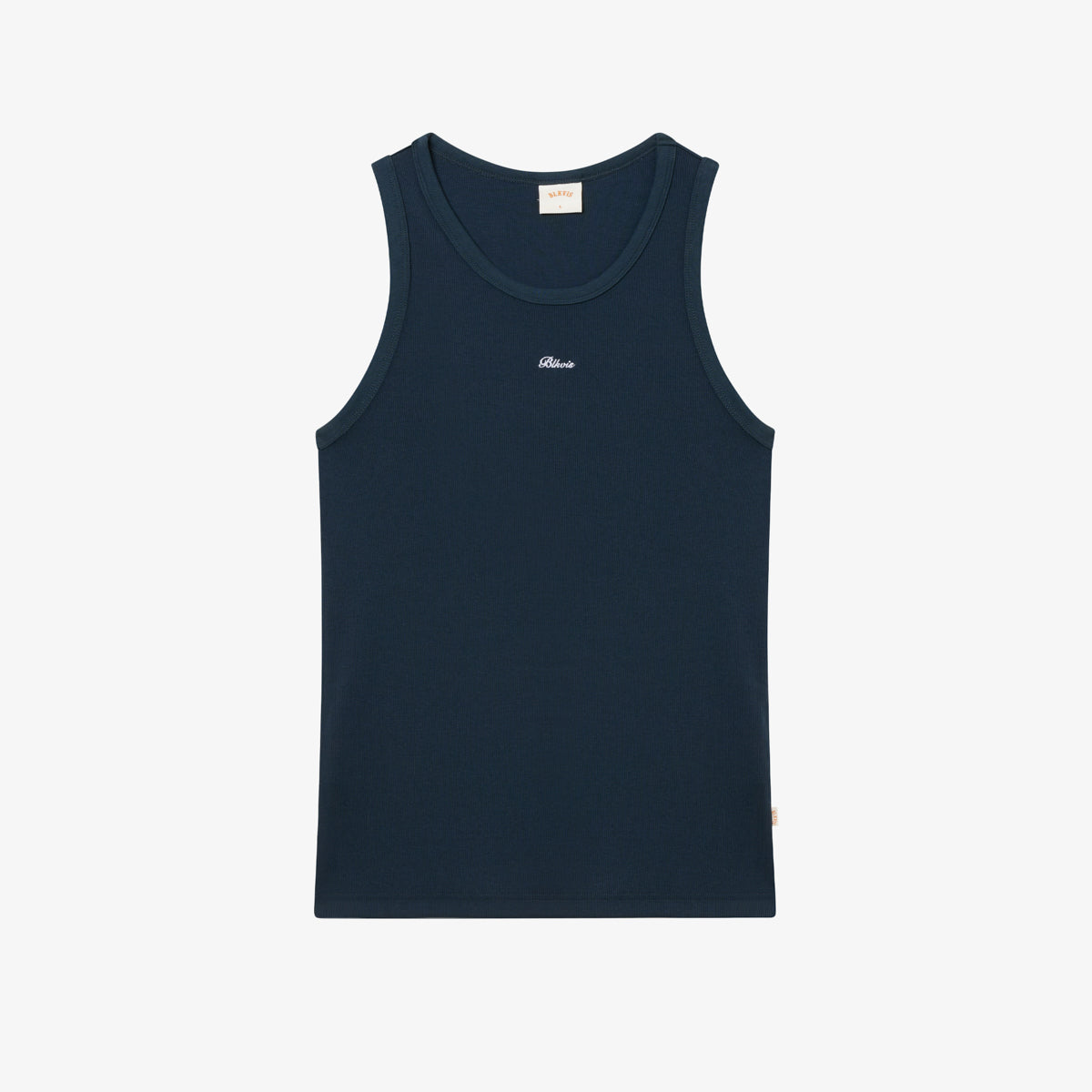 SCRIPT TANK TOP - BLUEBERRY