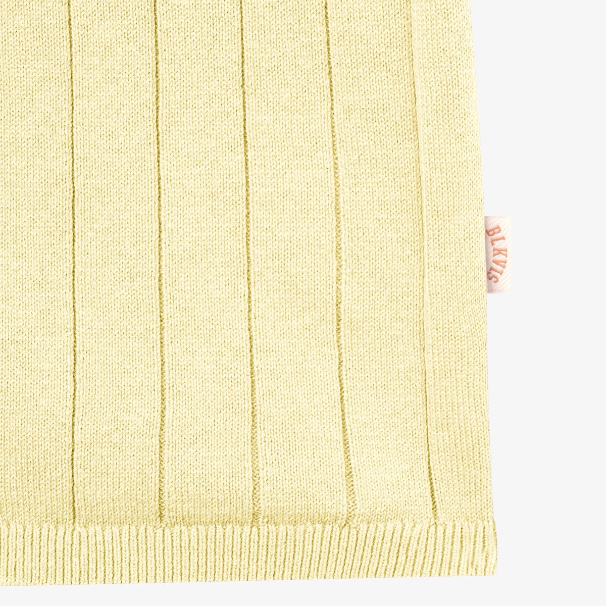 RIB KNITTED SLEEVELESS - FLAN