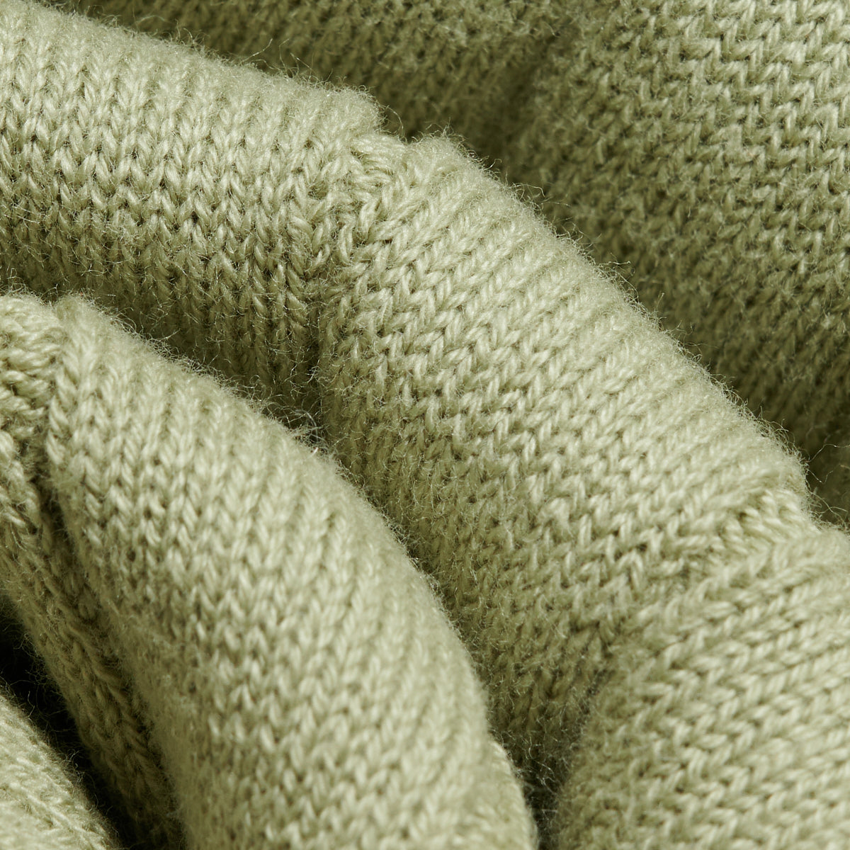 RIB KNITTED SLEEVELESS - TEA