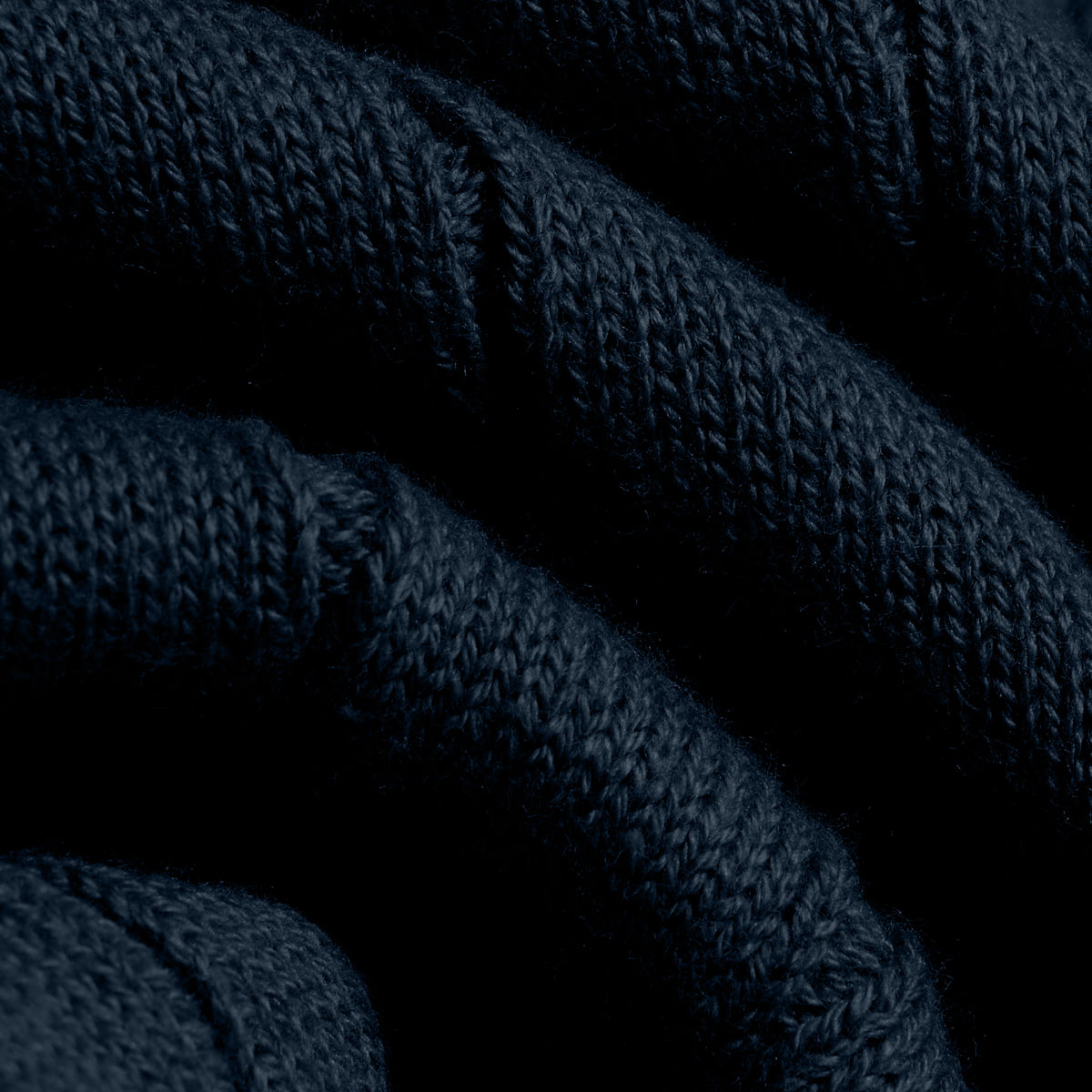RIB KNITTED SLEEVELESS - BLUEBERRY